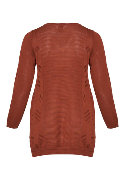 Pont Neuf PNAlli Knit Cardigan 725 Caramel