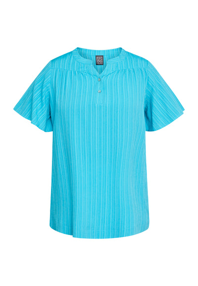 Pont Neuf PNCatleen Bluser 5285 turquoise