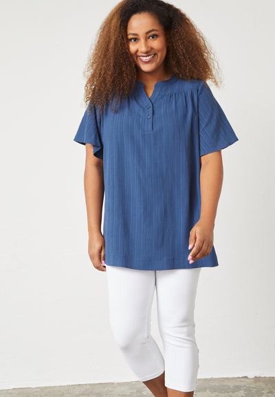 Pont Neuf PNCatleen Bluser 5900 Dusty Navy