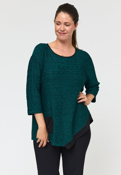 Pont Neuf PNCeleste Tunikaer 5052 Petrol Blue