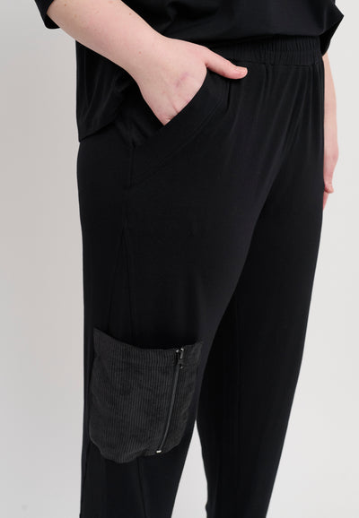 Pont Neuf PNChin Bukser 9999 BLACK