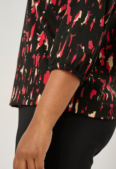 Pont Neuf PNChrista Bluser 2354 Warm Red