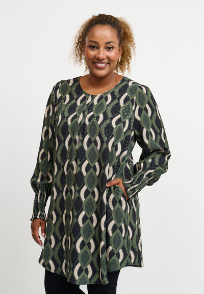 Pont Neuf PNDamilla Tunikaer 3620 Forest Green