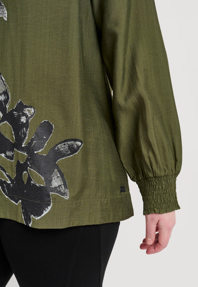 Pont Neuf PNDarma Bluser 3620 Forest Green