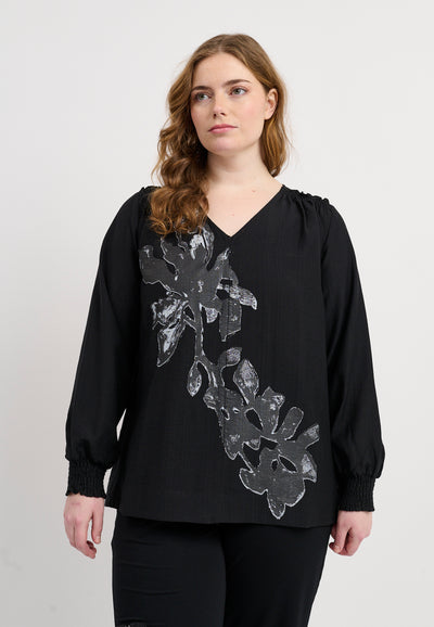 Pont Neuf PNDarma Bluser 9999 BLACK