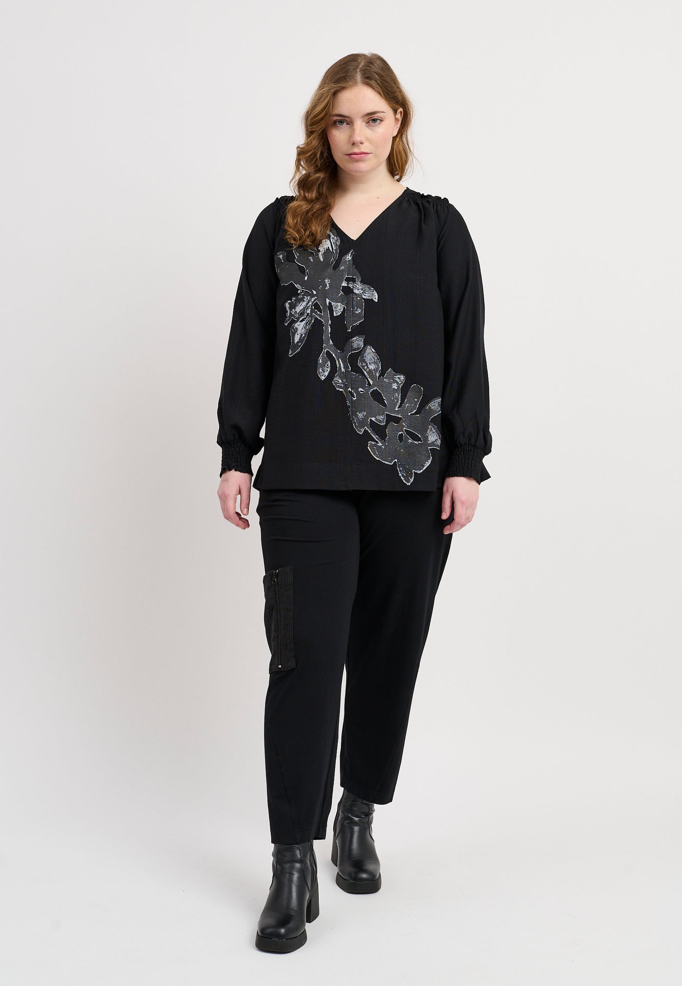 Pont Neuf PNDarma Bluser 9999 BLACK