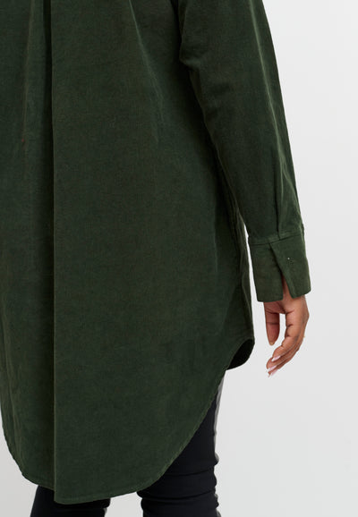 Pont Neuf PNDidda Skjortebluser 3899 Dark forest green