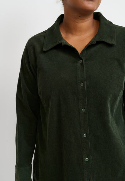 Pont Neuf PNDidda Skjortebluser 3899 Dark forest green