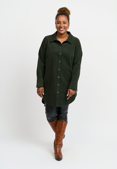 Pont Neuf PNDidda Skjortebluser 3899 Dark forest green