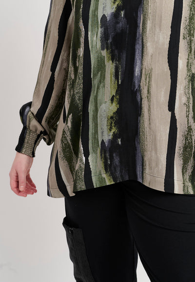 Pont Neuf PNFeluca Bluser 3620 Forest Green