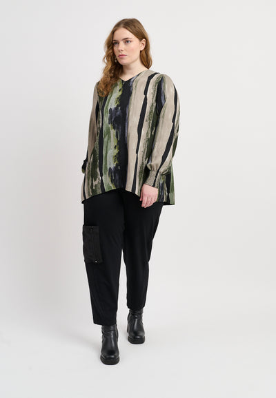 Pont Neuf PNFeluca Bluser 3620 Forest Green