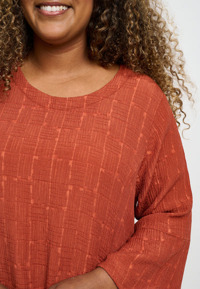 Pont Neuf PNHarriet Kjoler 8999 DEEP RUST ORANGE