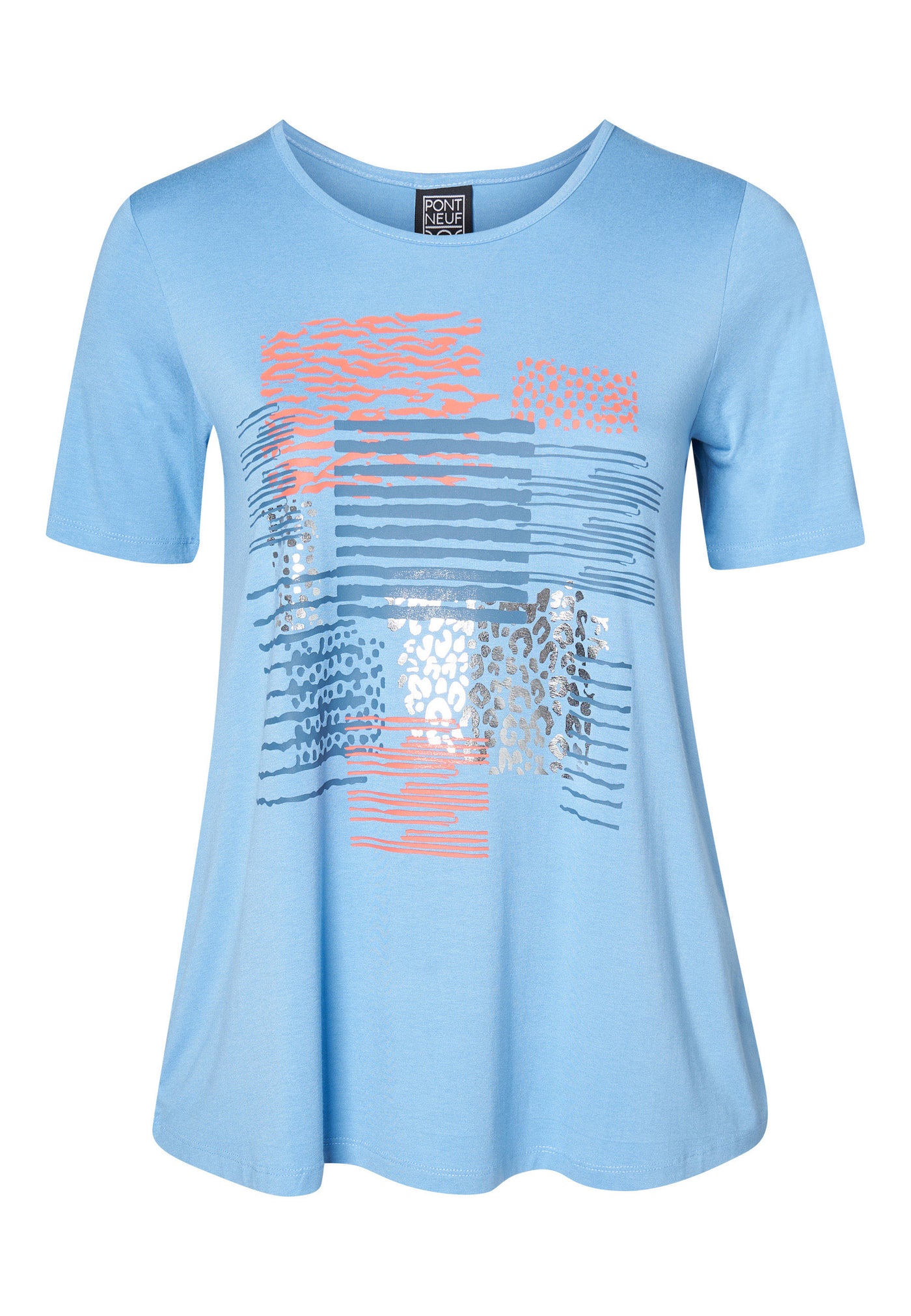 Pont Neuf PNHerta T-Shirt 5250 Soft Blue