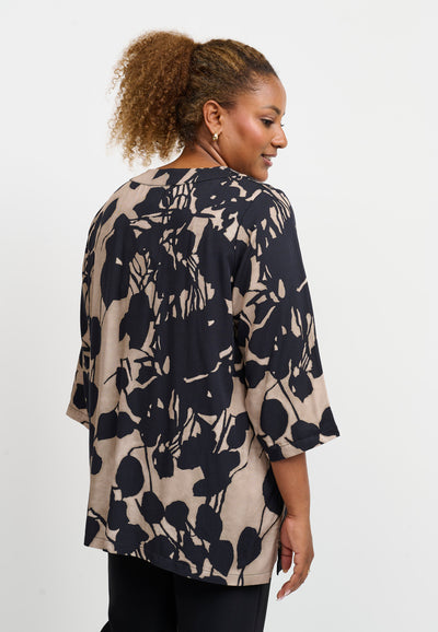 Pont Neuf PNHilma Bluser 1300 Taupe