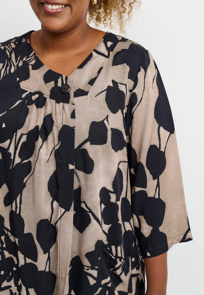 Pont Neuf PNHilma Bluser 1300 Taupe