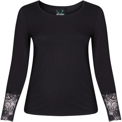 Pont Neuf PNIrene Bluser 9999 BLACK