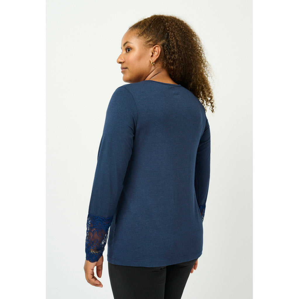 Pont Neuf PNIrene T-Shirt 5999 NAVY BLUE