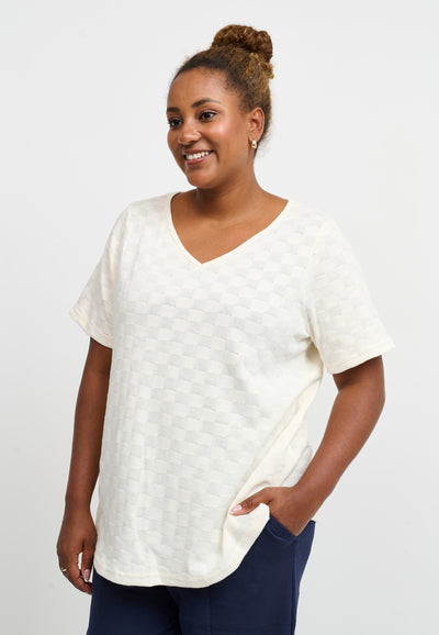 Pont Neuf PNIrma T-Shirt 103 Off White