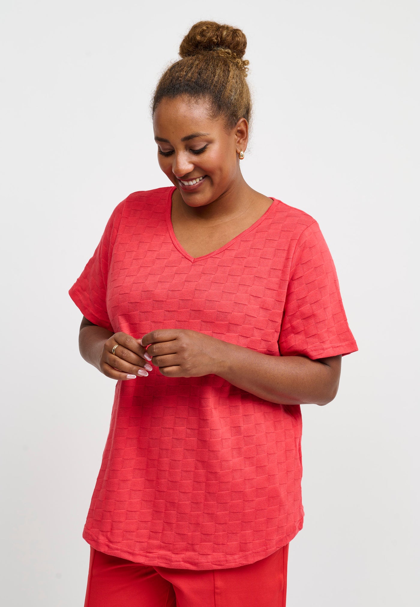 Pont Neuf PNIrma T-Shirt 306 Raspberry