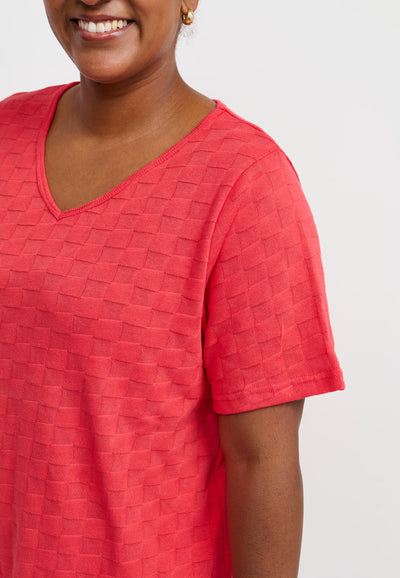 Pont Neuf PNIrma T-Shirt 306 Raspberry