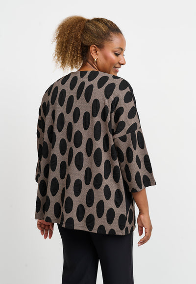 Pont Neuf PNJamina Bluser 1300 Taupe