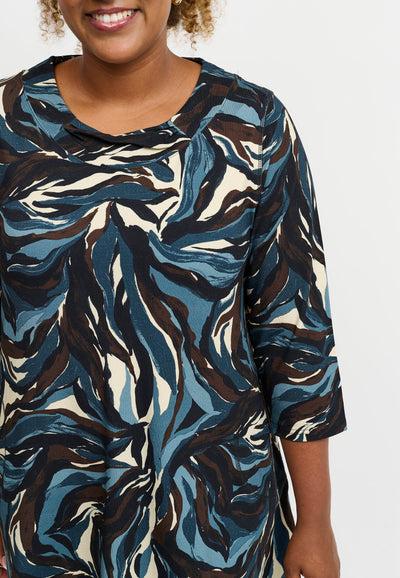 Pont Neuf PNJola Tea Tunikaer 5555 Steel Blue