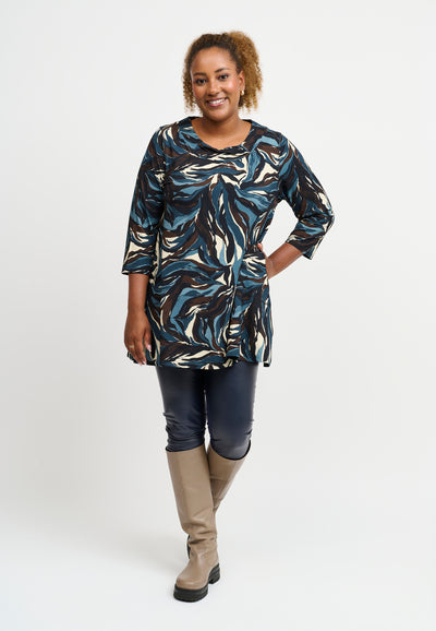 Pont Neuf PNJola Tea Tunikaer 5555 Steel Blue