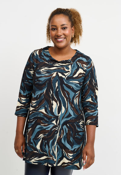 Pont Neuf PNJola Tea Tunikaer 5555 Steel Blue