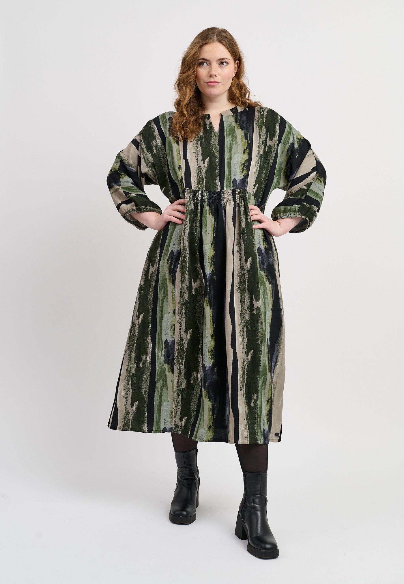 Pont Neuf PNKalia Kjoler 3620 Forest Green