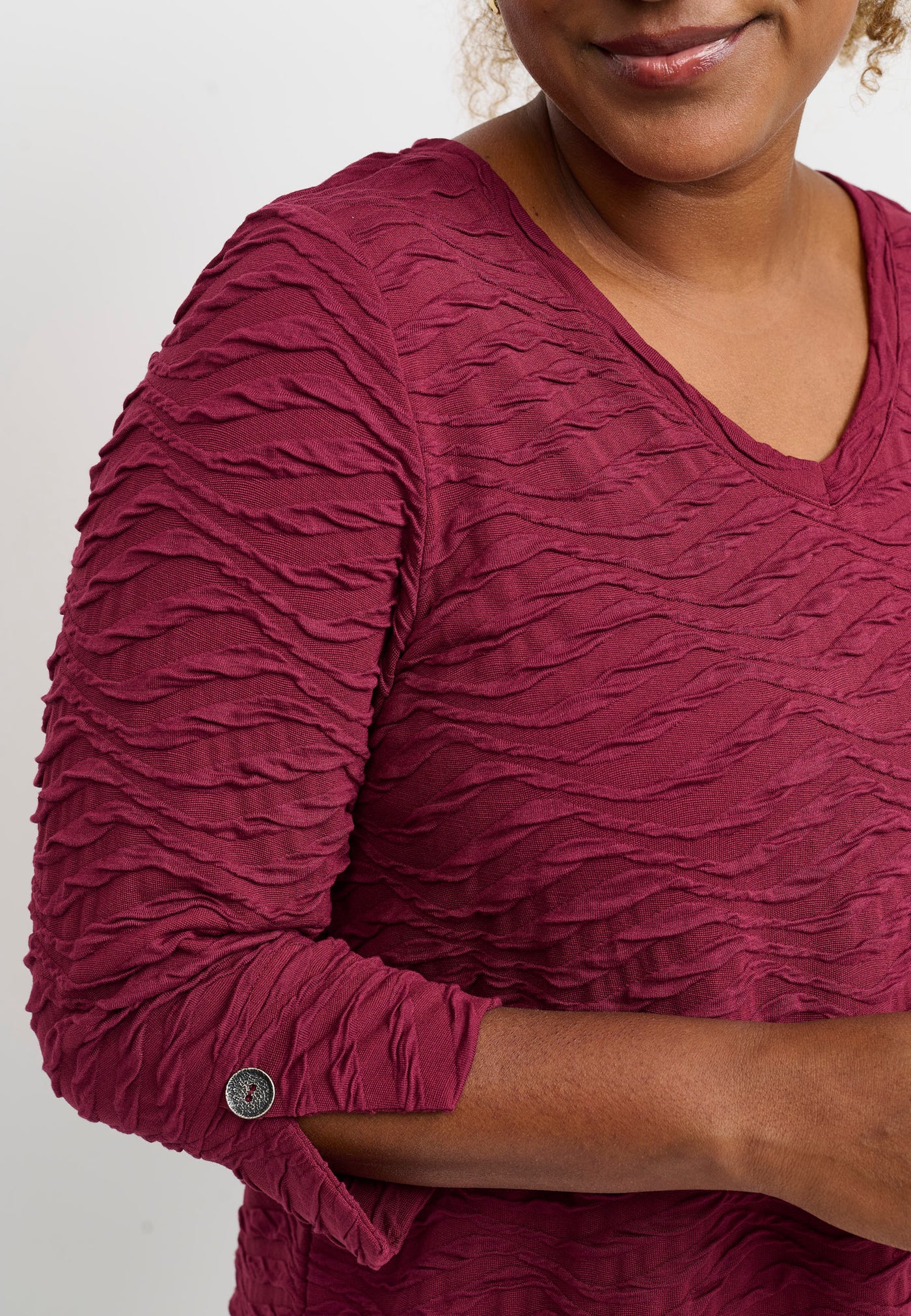Pont Neuf PNKenya Bluser 2999 BORDEAUX RED