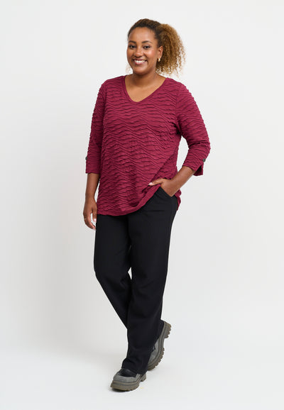 Pont Neuf PNKenya Bluser 2999 BORDEAUX RED