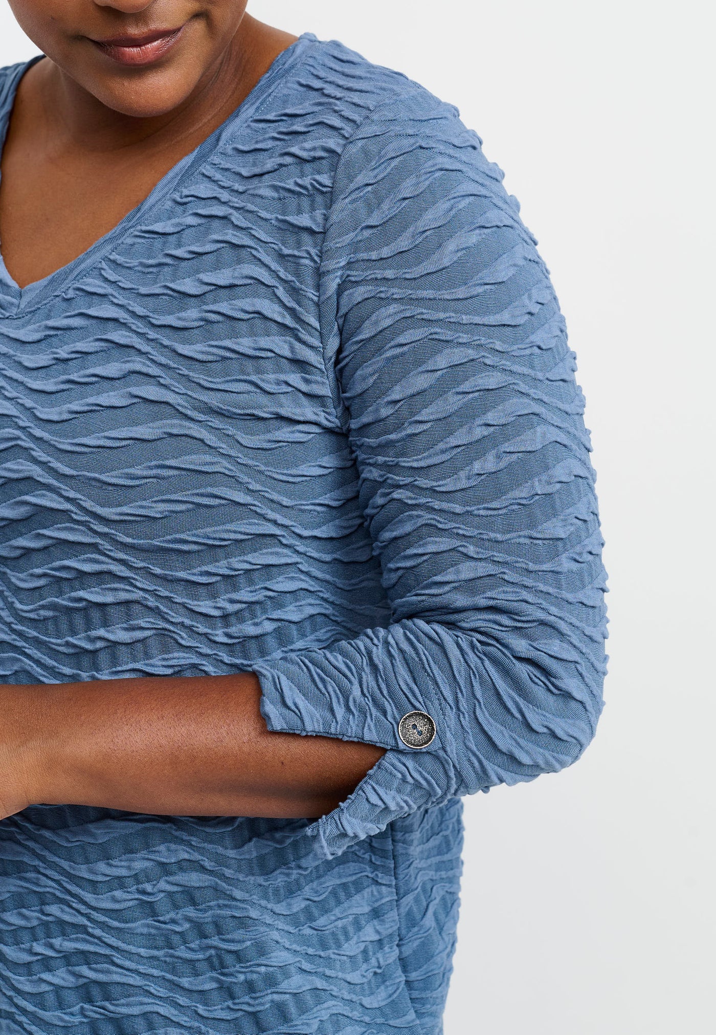 Pont Neuf PNKenya Bluser 5555 Steel Blue