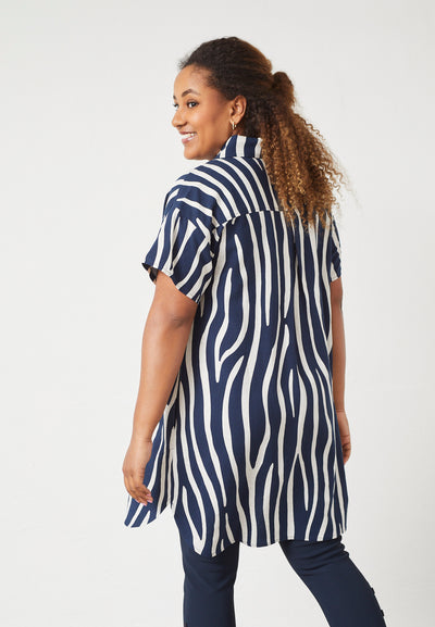 Pont Neuf PNLilli Skjortebluser 5999 NAVY BLUE