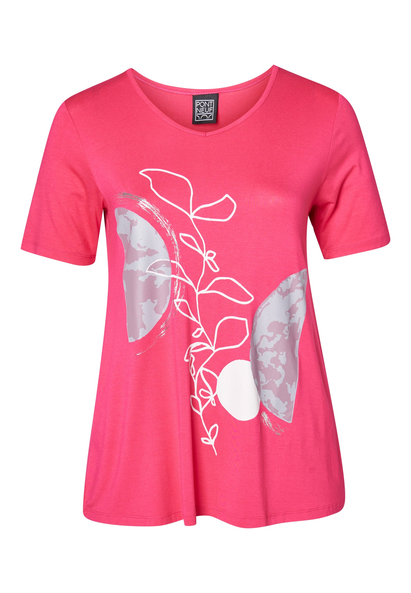 Pont Neuf PNLiss T-Shirt 6620 Dark Pink