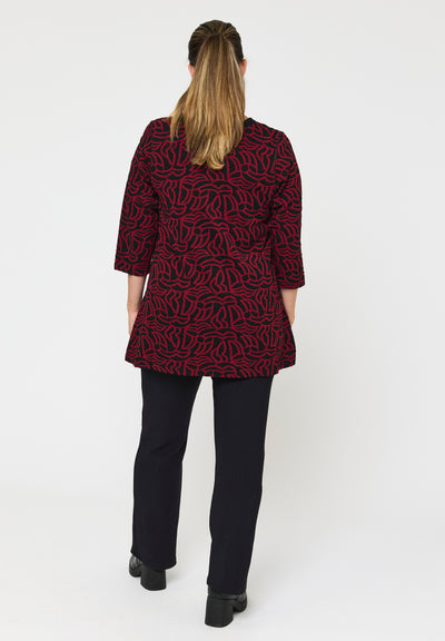 Pont Neuf PNMelina Tunikaer 2600 Deep Red
