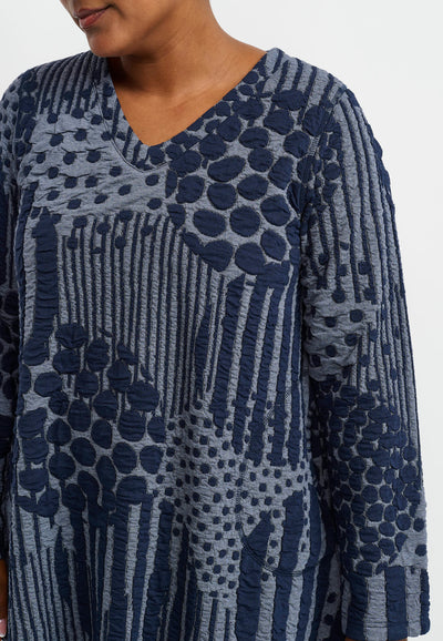 Pont Neuf PNMelina Mie Tunikaer 5555 Steel Blue