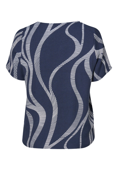 Pont Neuf PNMoude Sia T-Shirt 5999 NAVY BLUE