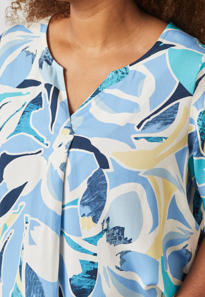 Pont Neuf PNMoude Sia T-Shirt 5340 Ocean blue