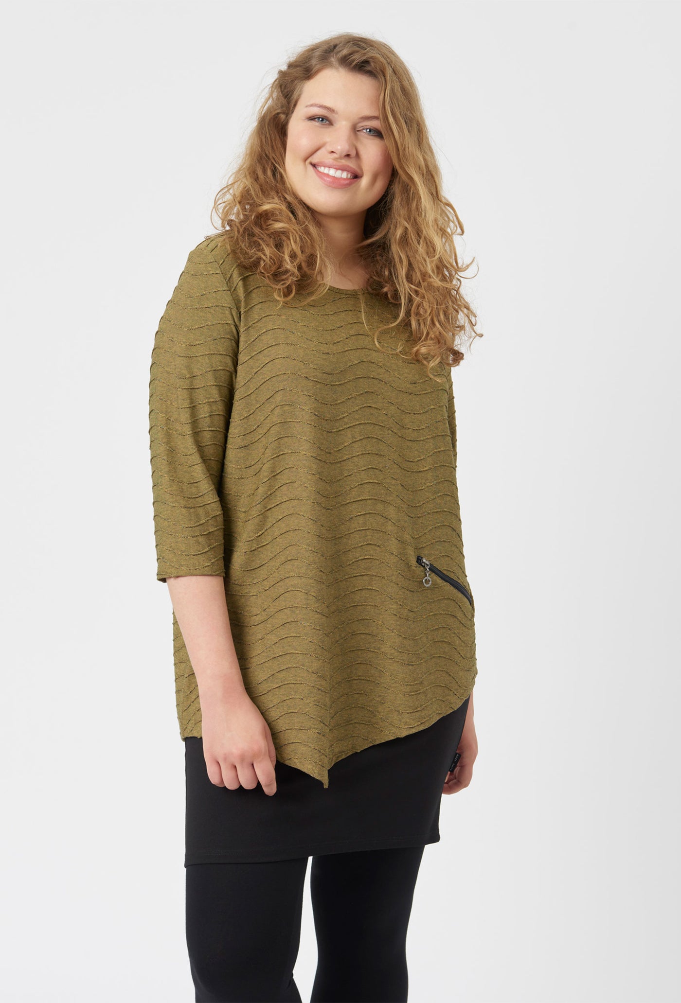 Pont Neuf PNRosalina Bluser 250 Warm Yellow