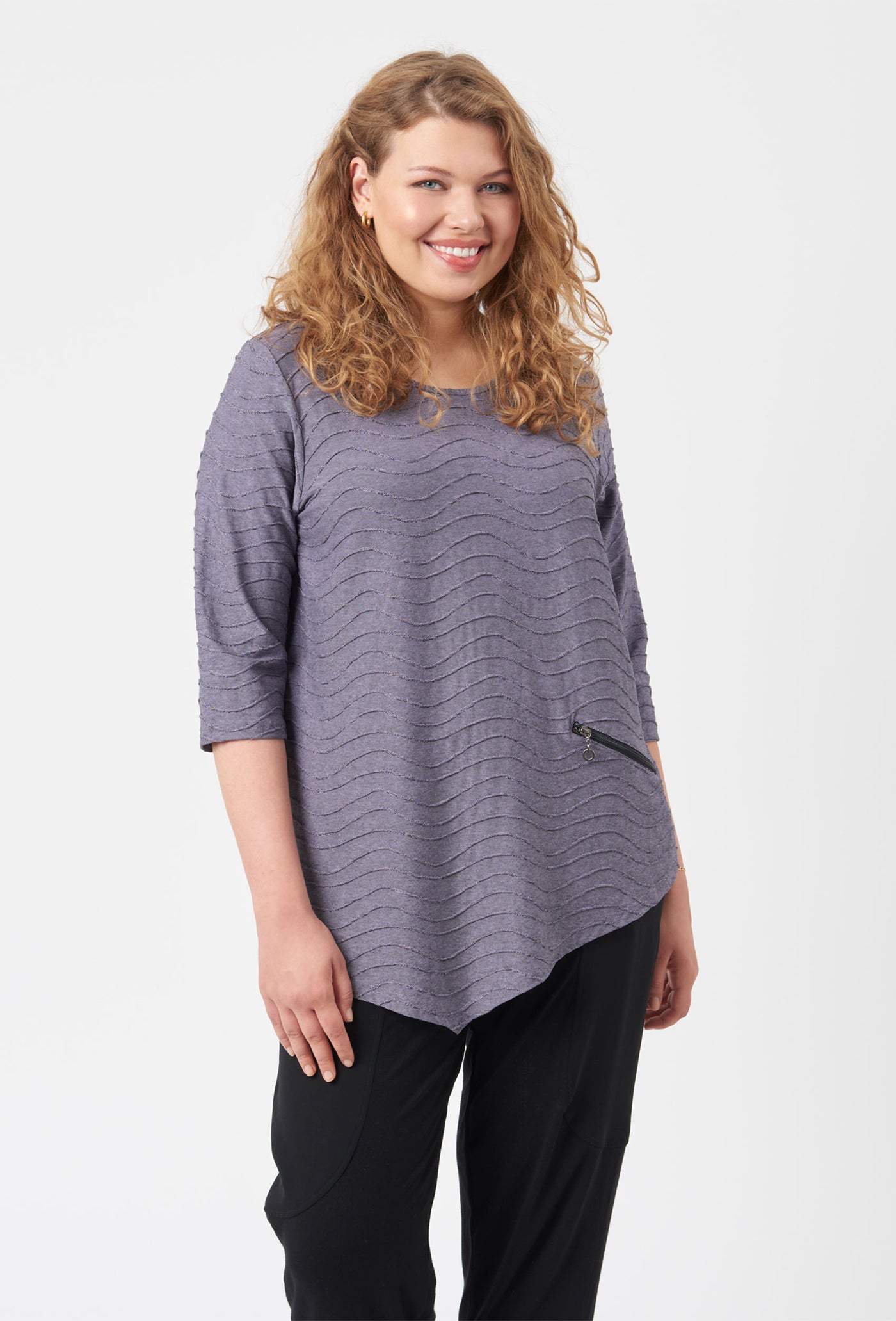 Pont Neuf PNRosalina Bluser 454 Purple
