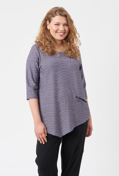 Pont Neuf PNRosalina Bluser 454 Purple