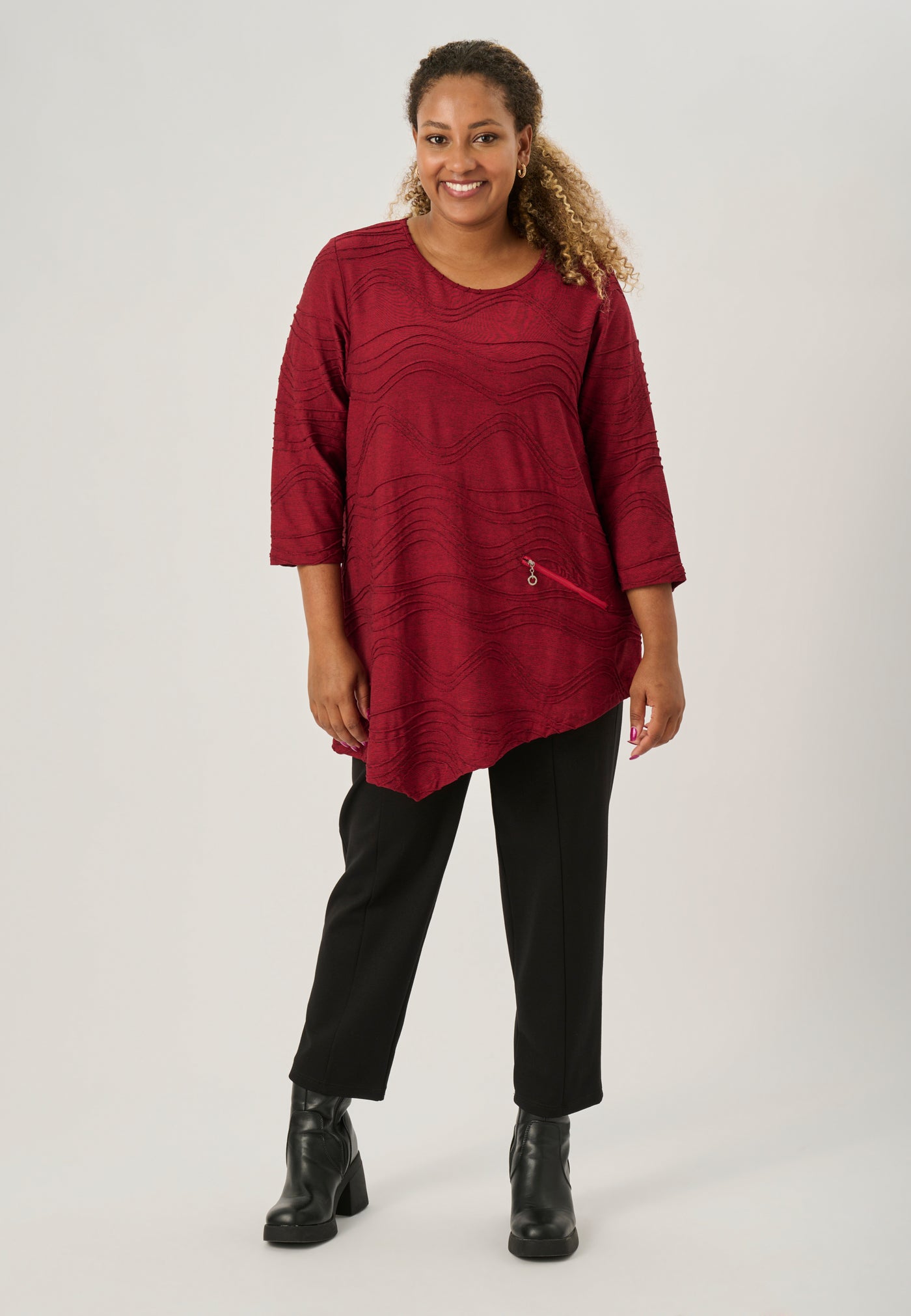Pont Neuf PNRosalina Tunikaer 2354 Warm Red