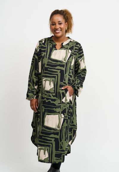 Pont Neuf PNSammy Mie Kjoler 3620 Forest Green