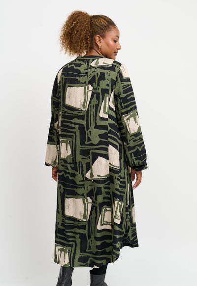 Pont Neuf PNSammy Mie Kjoler 3620 Forest Green