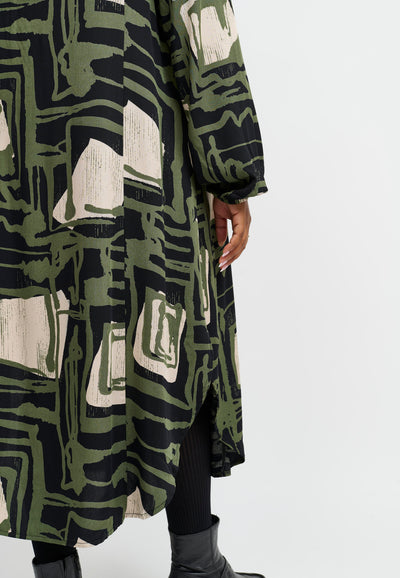Pont Neuf PNSammy Mie Kjoler 3620 Forest Green