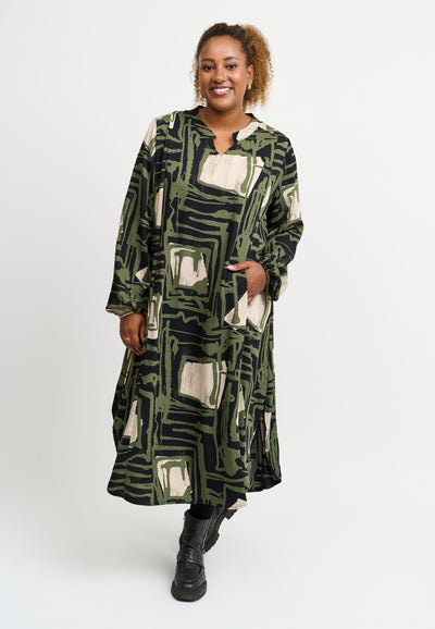 Pont Neuf PNSammy Mie Kjoler 3620 Forest Green