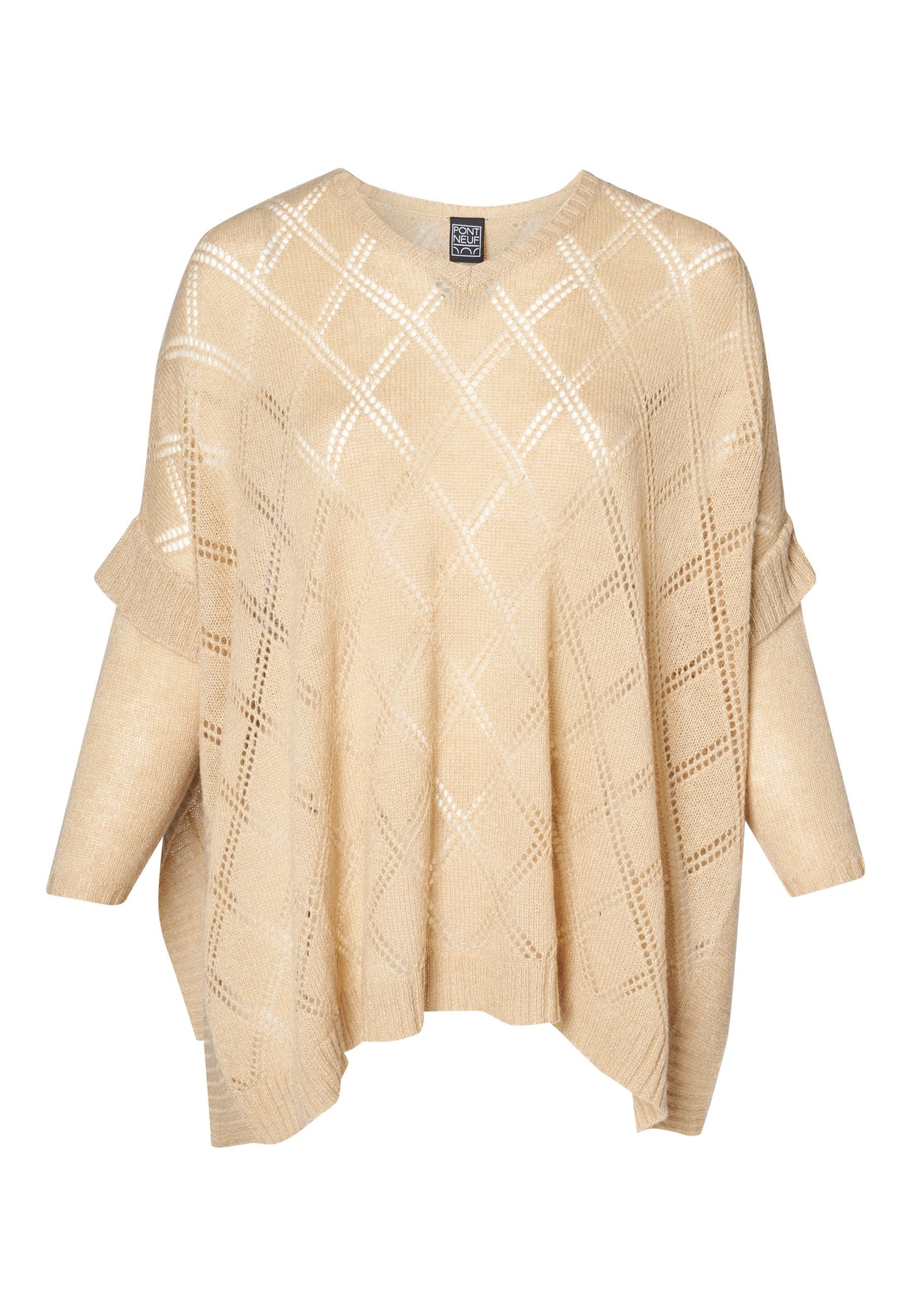 Pont Neuf PNSefika Knit Pullover 1200 SAND