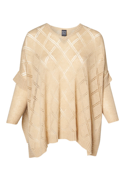 Pont Neuf PNSefika Knit Pullover 1200 SAND