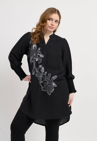 Pont Neuf PNSella Skjortebluser 9999 BLACK