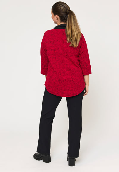 Pont Neuf PNSteffi Bluser 2600 Deep Red